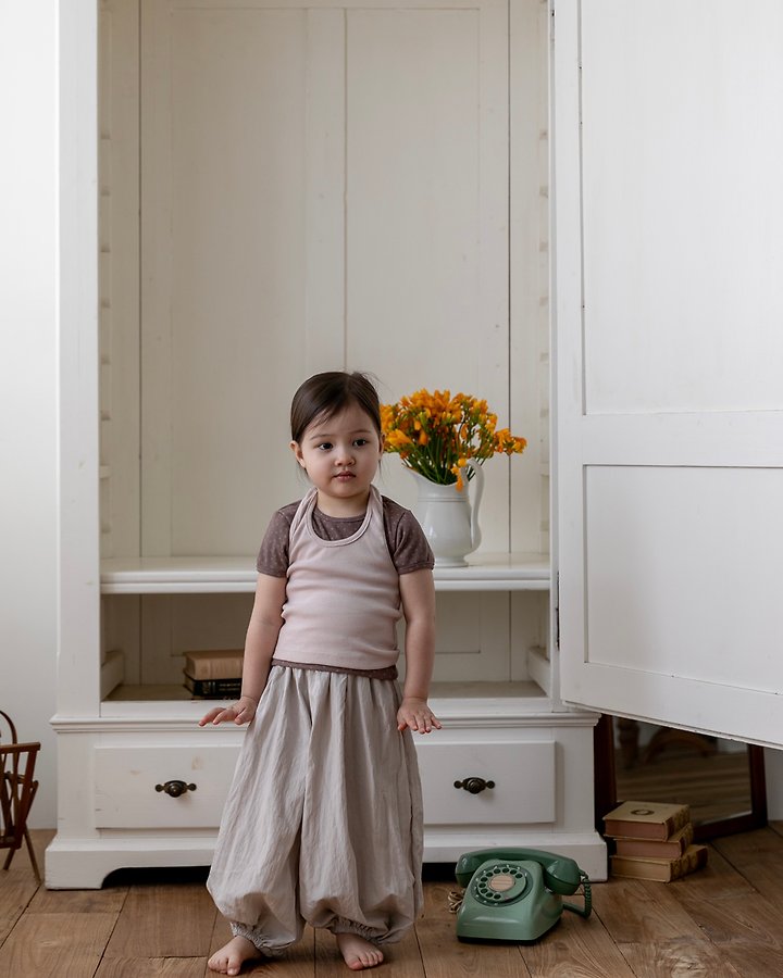 Oatmeal - Korean Children Fashion - #kidzfashiontrend - Jexy Sleeveless - 12