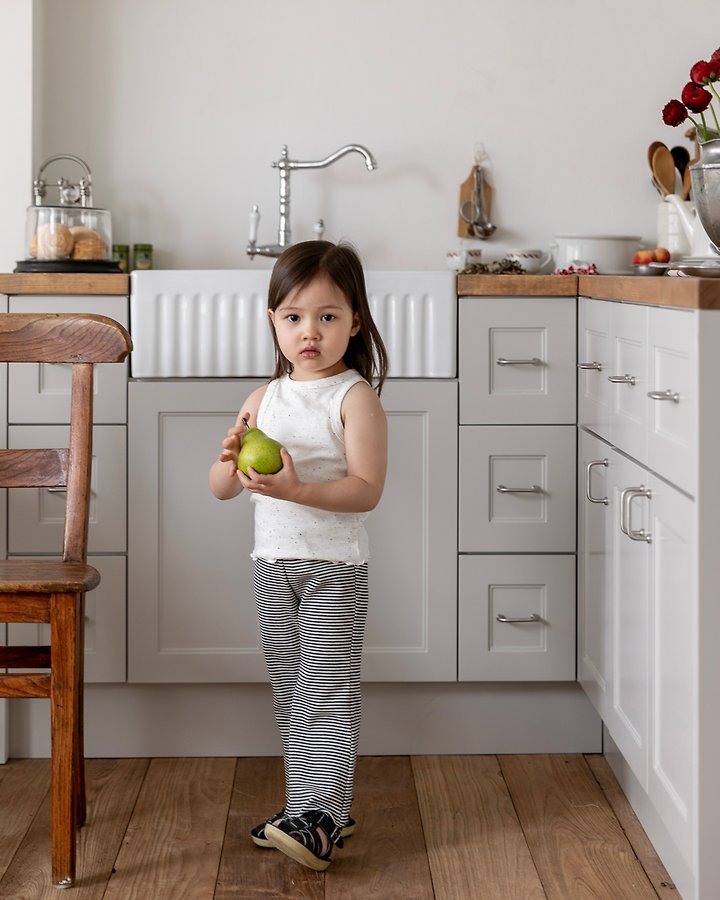 Oatmeal - Korean Children Fashion - #kidzfashiontrend - Reina Bootcut Pants - 12