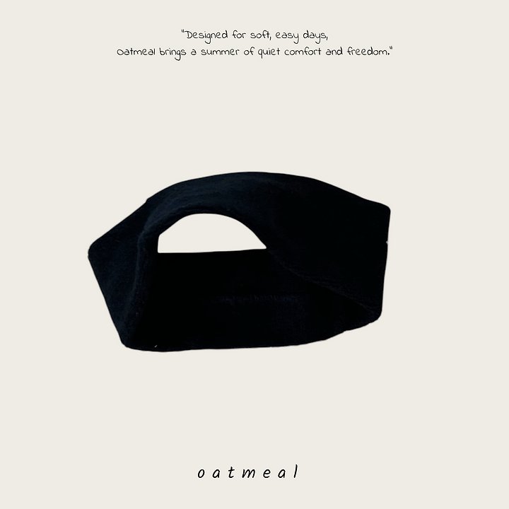 Oatmeal - Korean Children Fashion - #kidzfashiontrend - Towel Hairband - 6