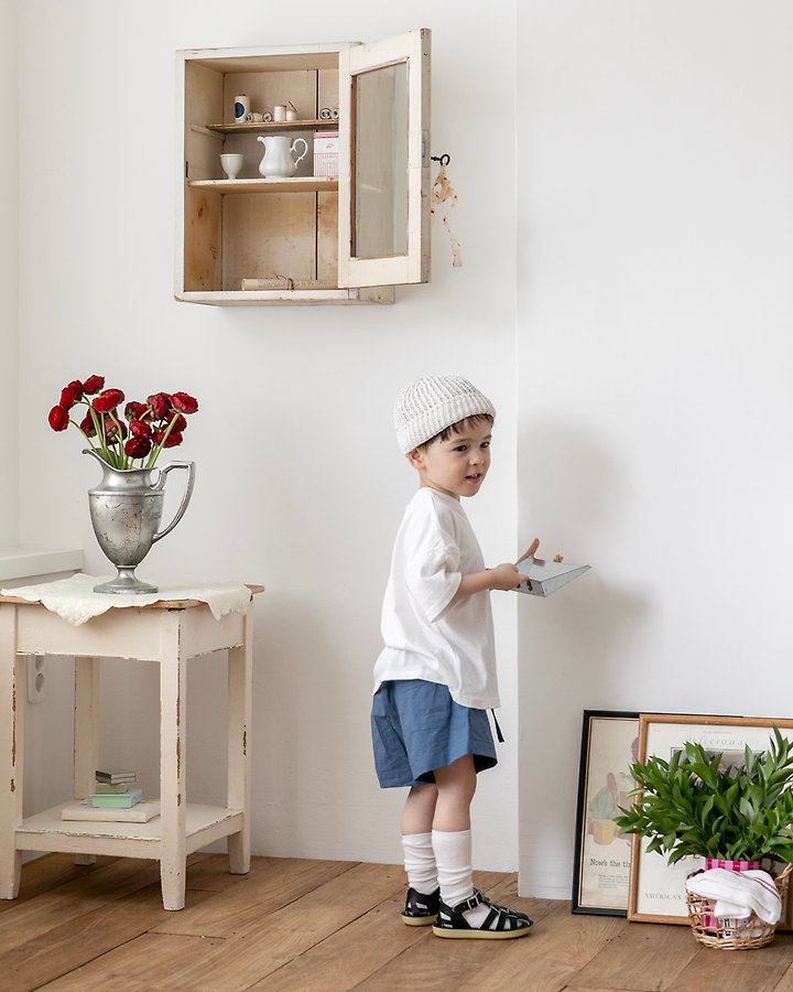 Oatmeal - Korean Children Fashion - #littlefashionista - Soleil Round Tee - 10