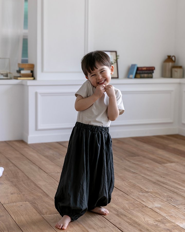 Oatmeal - Korean Children Fashion - #littlefashionista - Cos Style Round Tee - 7
