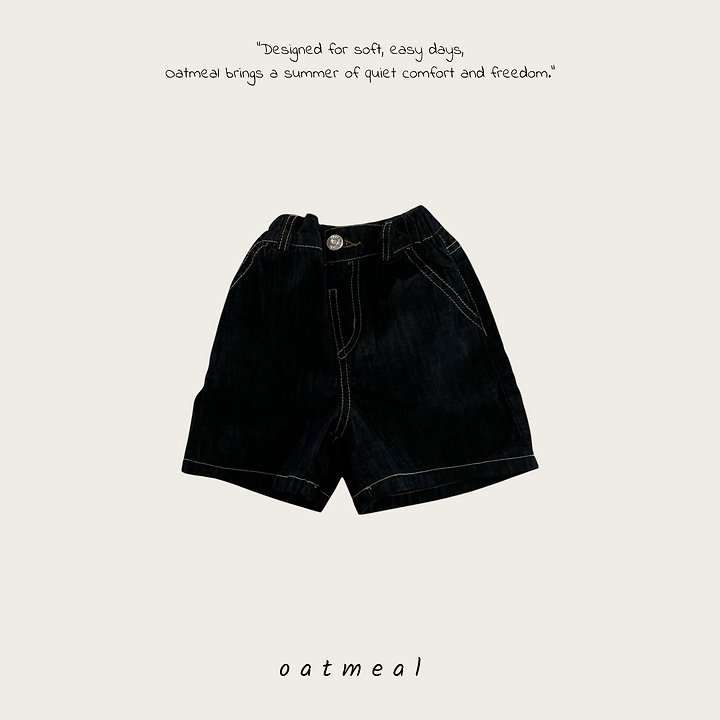 Oatmeal - Korean Children Fashion - #littlefashionista - Everyday Shorts - 3