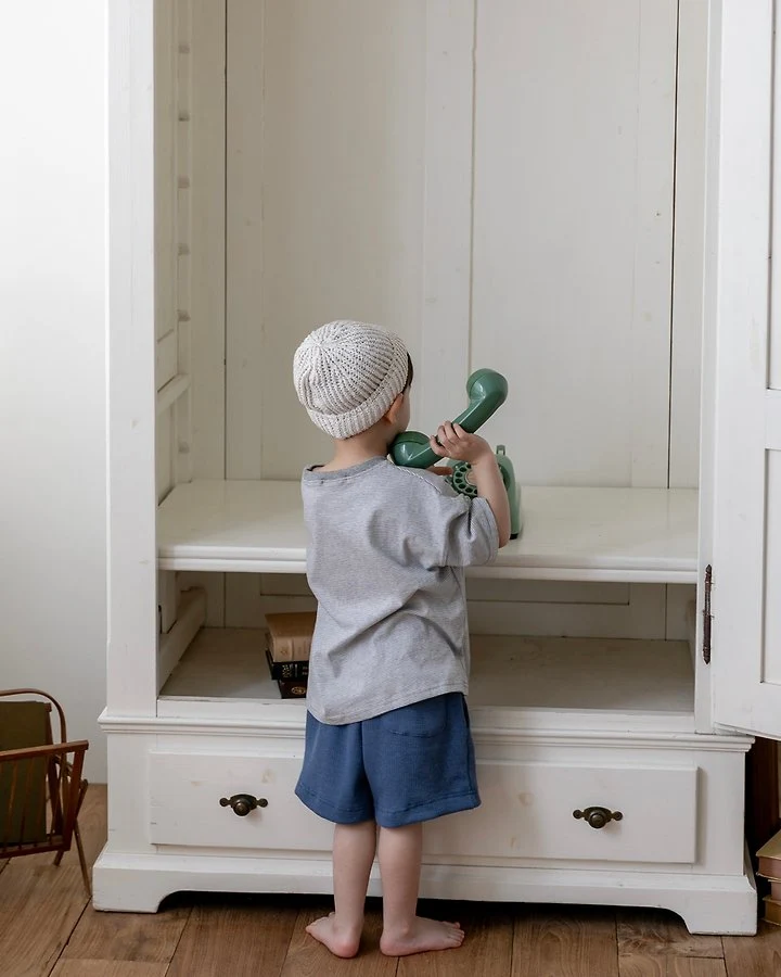 Oatmeal - Korean Children Fashion - #magicofchildhood - Venice Style Round Tee - 12