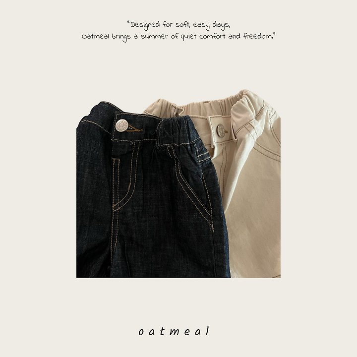 Oatmeal - Korean Children Fashion - #prettylittlegirls - Everyday Shorts - 6