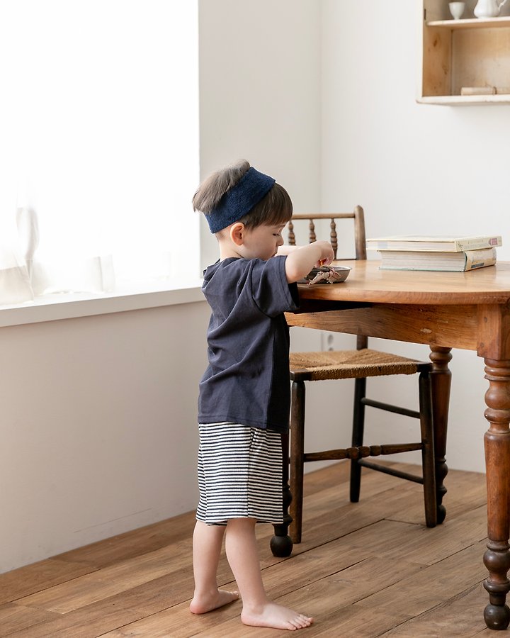 Oatmeal - Korean Children Fashion - #stylishchildhood - Mini Style Shorts - 7