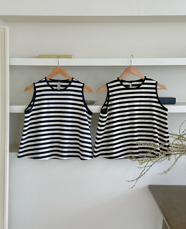 Ohao - Korean Women Fashion - #momslook - Sleeveless Top - 5