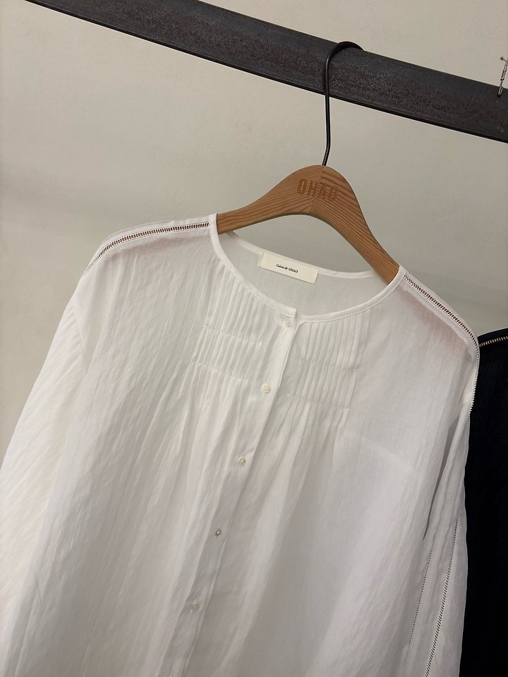 Ohao - Korean Women Fashion - #momslook - Pinoa Blouse - 2