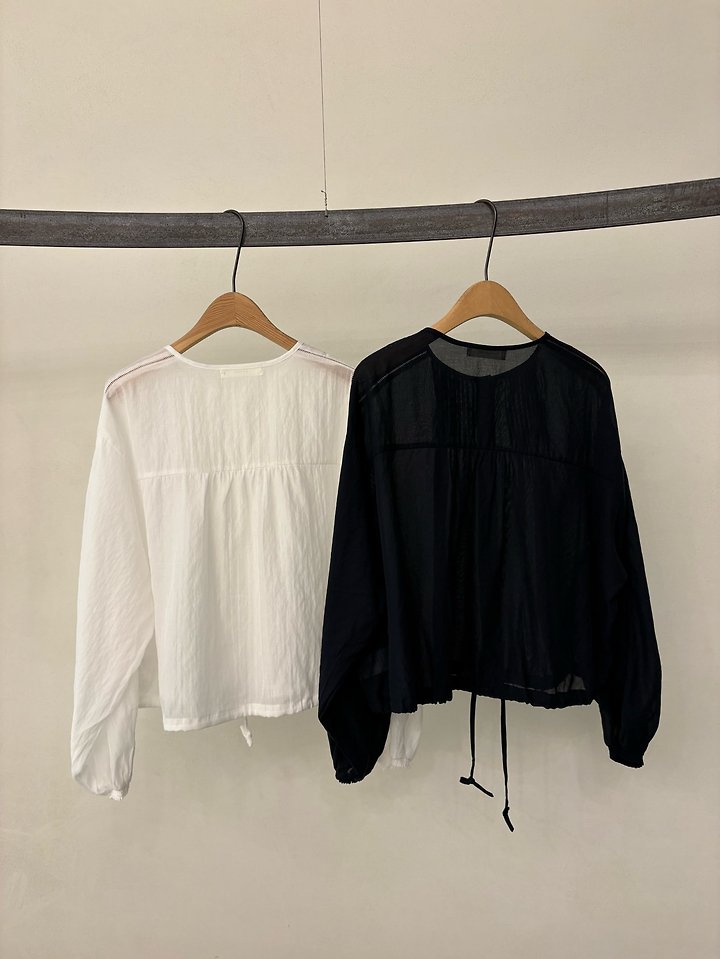 Ohao - Korean Women Fashion - #momslook - Pinoa Blouse - 6