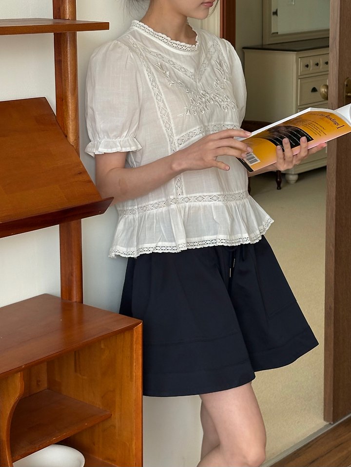 Ohao - Korean Women Fashion - #momslook - Heidi Blouse - 4