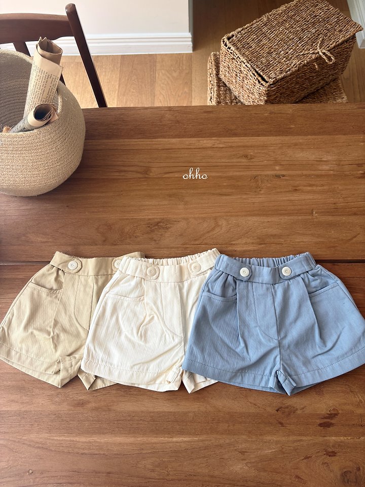 Ohho - Korean Children Fashion - #childofig - Milk Bijou Shorts - 12