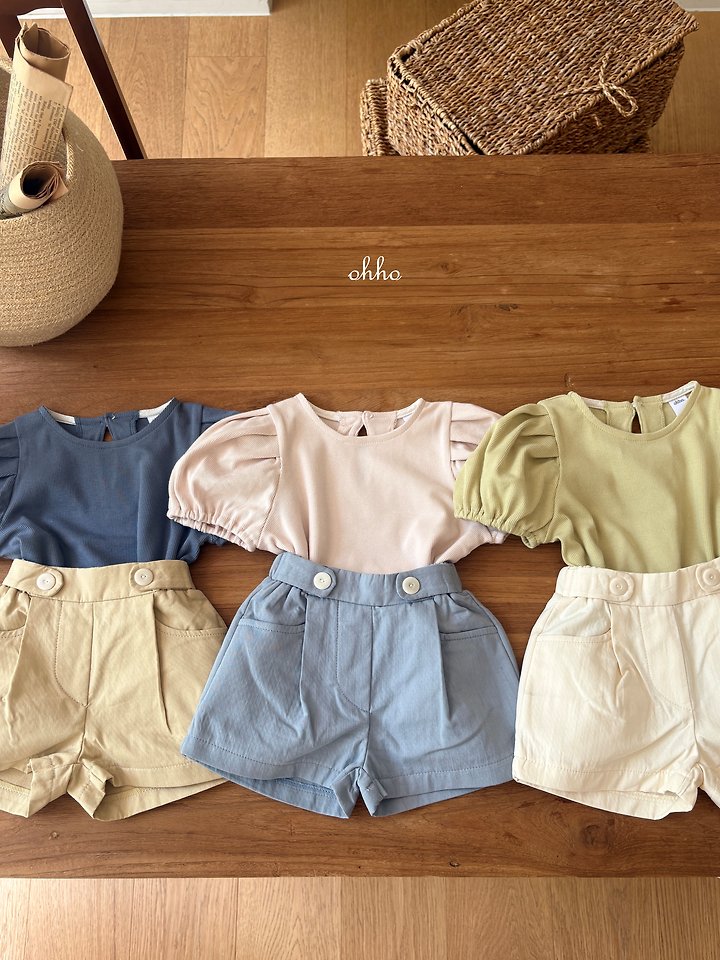 Ohho - Korean Children Fashion - #childofig - Vanilla Puff Tee - 10