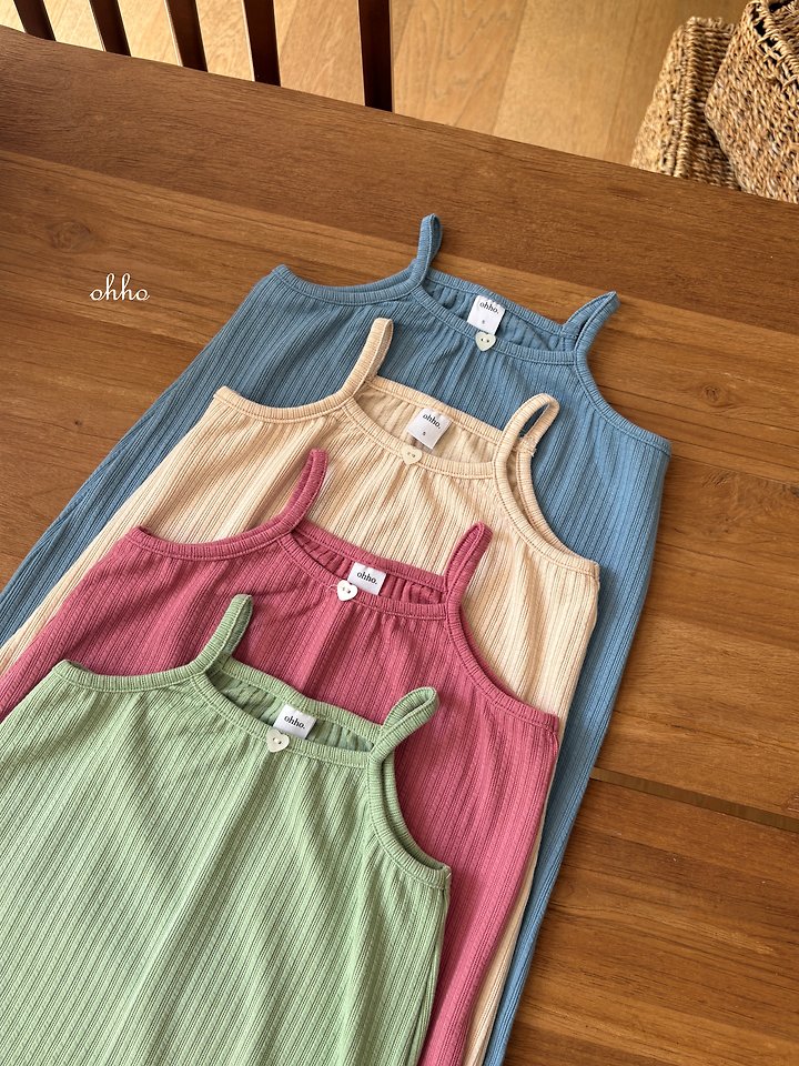 Ohho - Korean Children Fashion - #childofig - Fruit Sleeveless One-piece - 12
