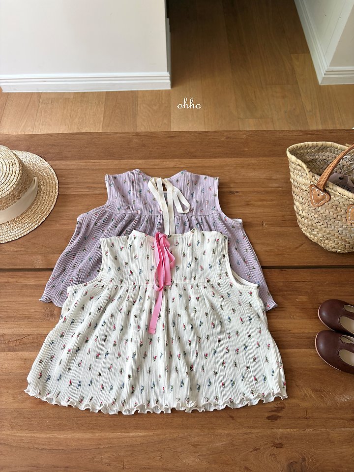 Ohho - Korean Children Fashion - #childofig - Mare Pleats Blouse - 4