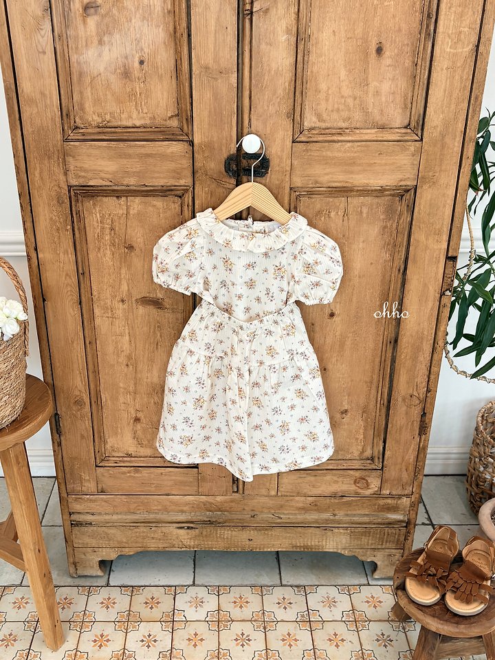 Ohho - Korean Children Fashion - #designkidswear - Rose Frill Blouse - 8