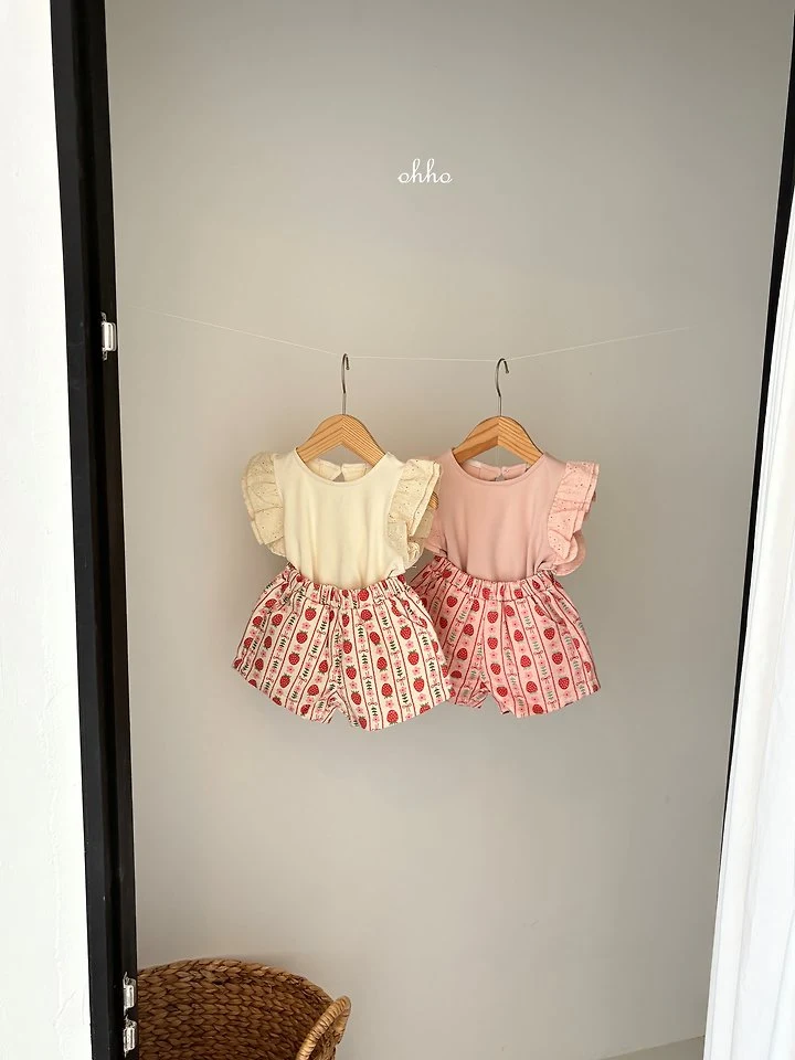Ohho - Korean Children Fashion - #discoveringself - Angel Embroidery Wing Tee - 9