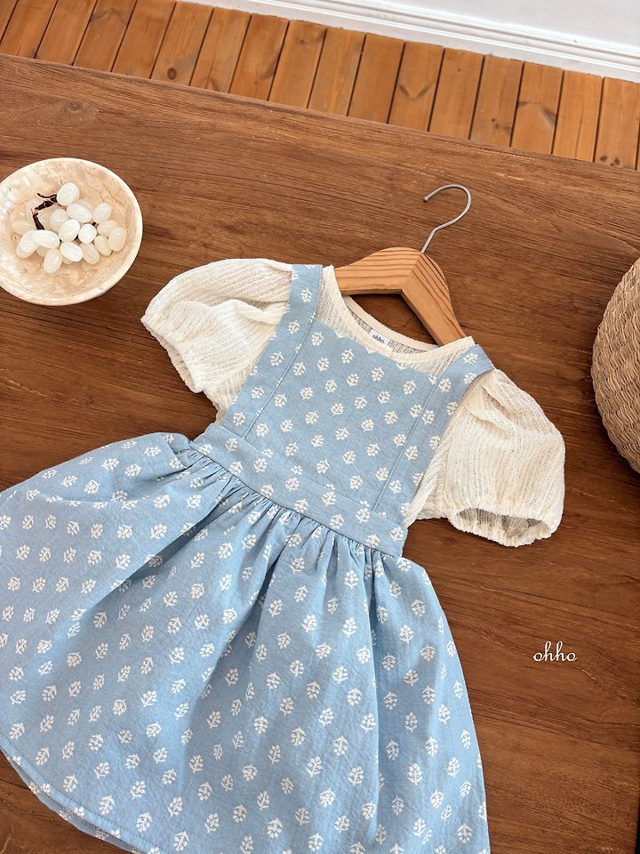 Ohho - Korean Children Fashion - #discoveringself - Monet Suspender Skirt - 8