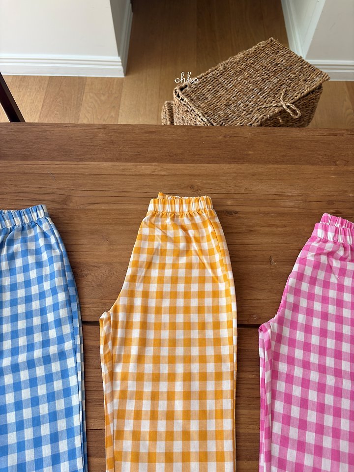Ohho - Korean Children Fashion - #discoveringself - Check Frill Pants - 5