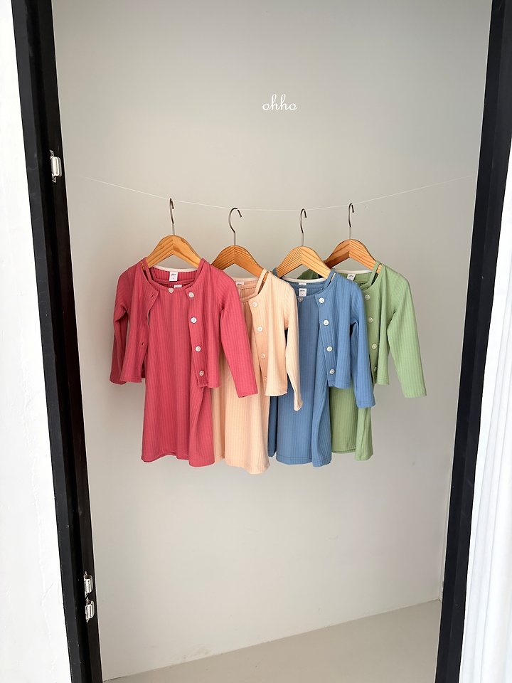 Ohho - Korean Children Fashion - #fashionkids - Fruit Sleeveless One-piece - 2