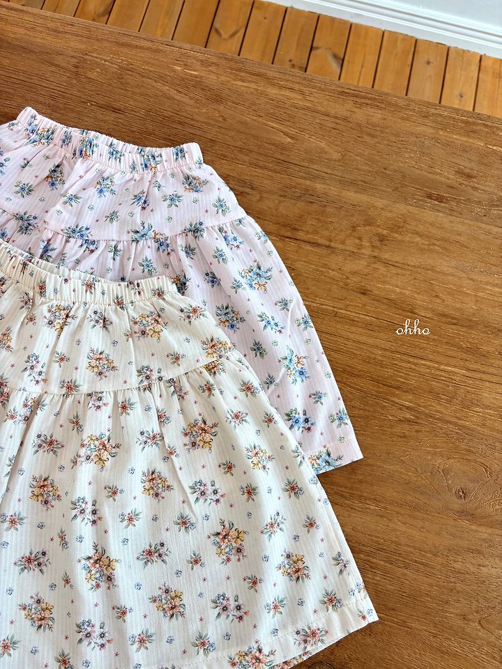Ohho - Korean Children Fashion - #fashionkids - Rose Wide Pants - 9