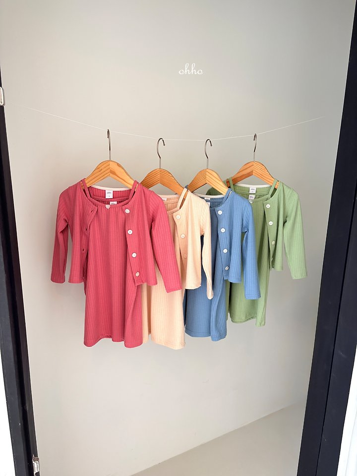 Ohho - Korean Children Fashion - #kidsshorts - Fruit Sleeveless One-piece - 3