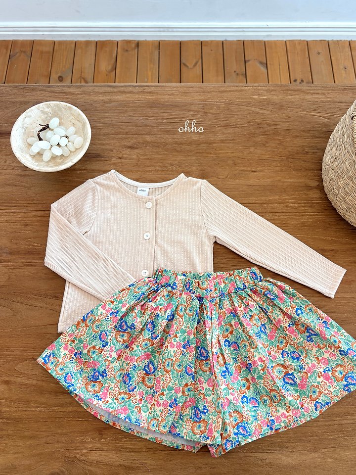 Ohho - Korean Children Fashion - #kidsshorts - Fruit Cardigan - 2