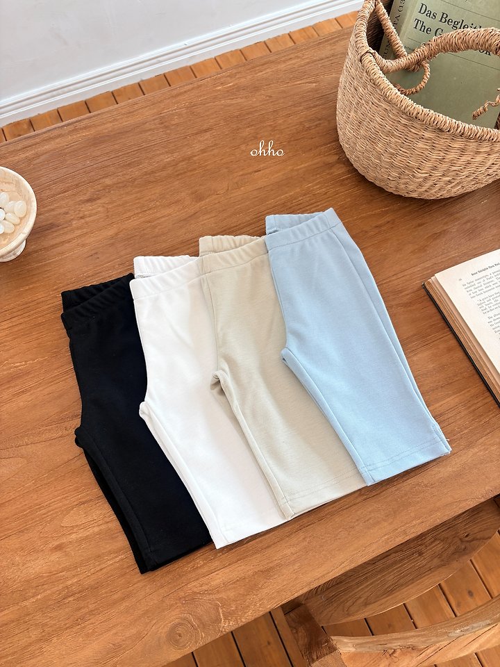 Ohho - Korean Children Fashion - #kidsstore - Soft Capri Pants - 3