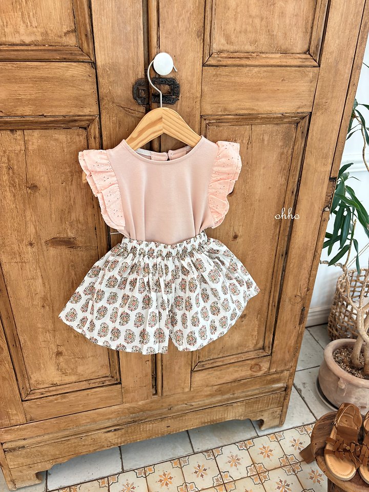 Ohho - Korean Children Fashion - #kidzfashiontrend - Bonjour Skort - 8