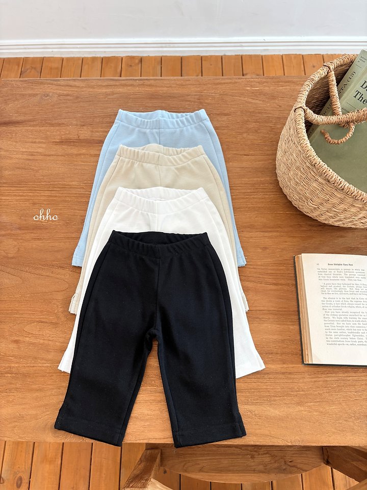 Ohho - Korean Children Fashion - #kidsstore - Soft Capri Pants - 4