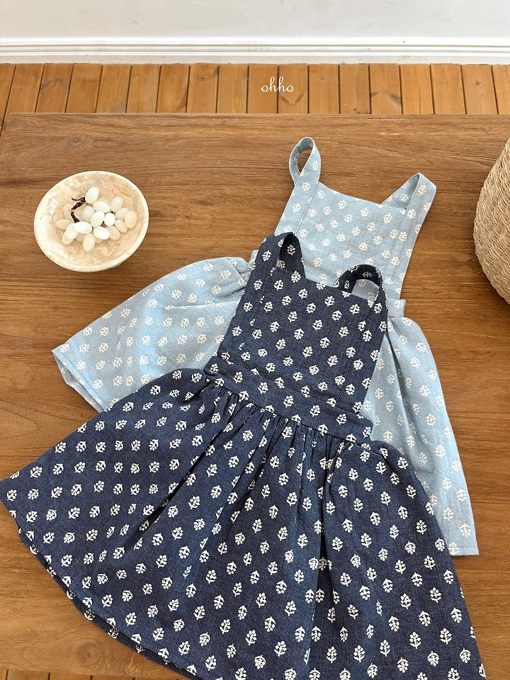 Ohho - Korean Children Fashion - #kidzfashiontrend - Monet Suspender Skirt - 12