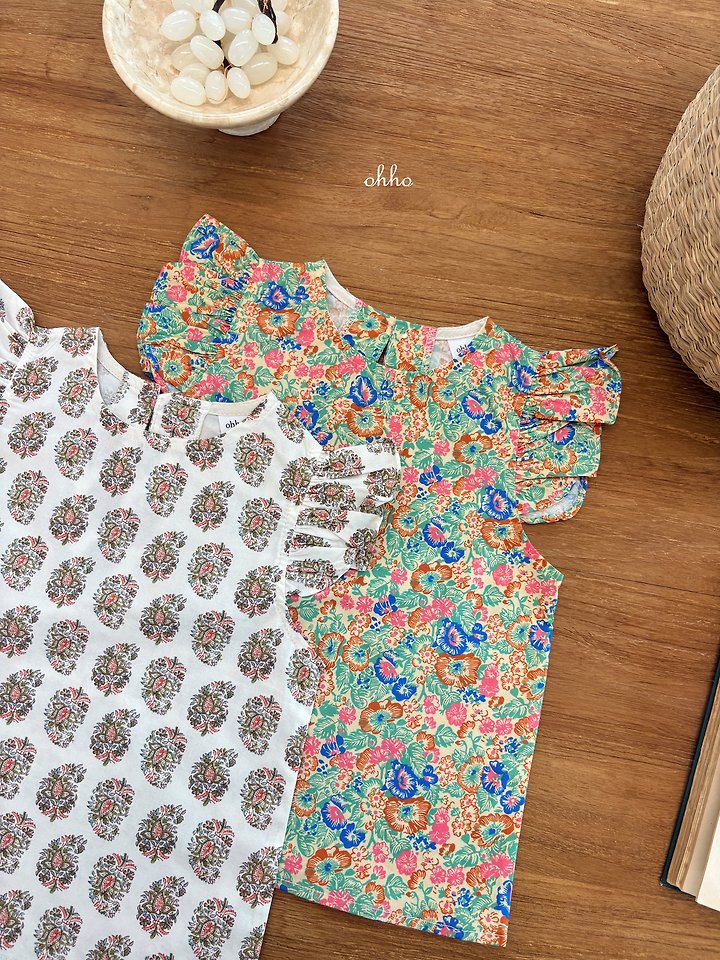 Ohho - Korean Children Fashion - #magicofchildhood - Bonjour Blouse - 12