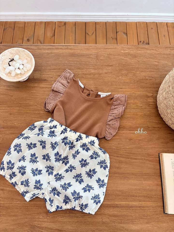 Ohho - Korean Children Fashion - #magicofchildhood - Caramel Bloomer - 3