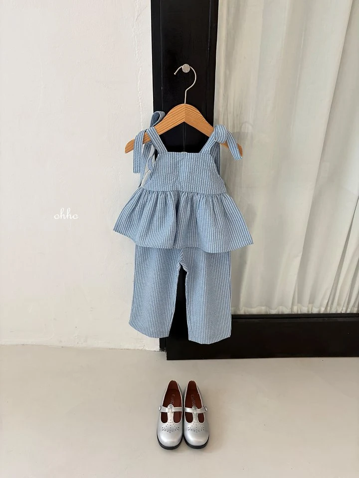 Ohho - Korean Children Fashion - #minifashionista - Pepper Stripe Pants - 9
