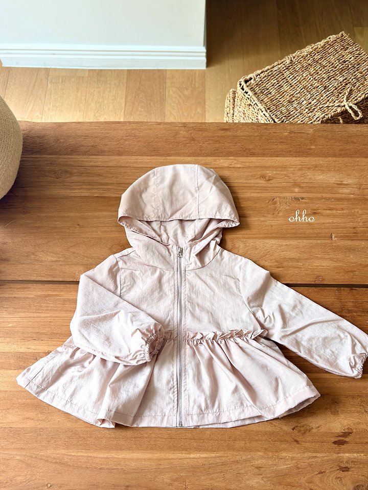 Ohho - Korean Children Fashion - #minifashionista - Summer Frill Windbreaker - 6