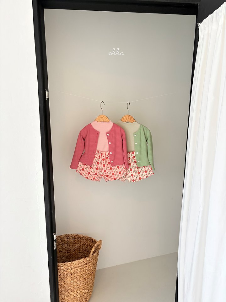 Ohho - Korean Children Fashion - #magicofchildhood - Strawberry Shorts - 4