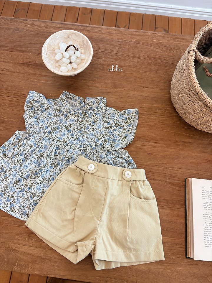 Ohho - Korean Children Fashion - #minifashionista - Caramel Blouse - 5