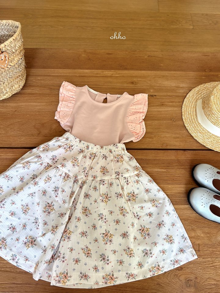 Ohho - Korean Children Fashion - #minifashionista - Rose Wide Pants - 2