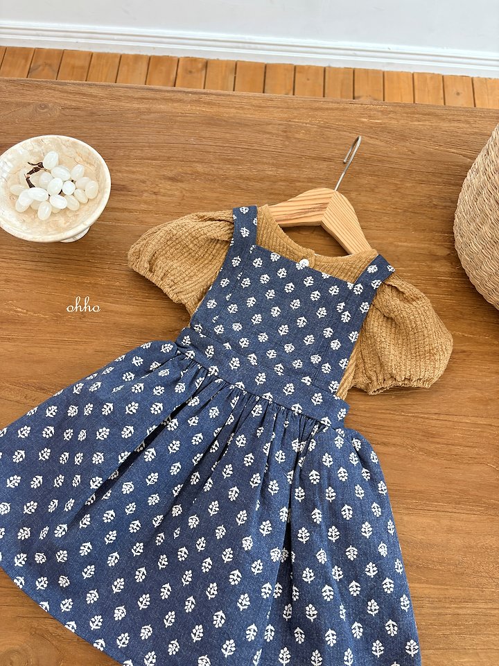 Ohho - Korean Children Fashion - #prettylittlegirls - Monet Suspender Skirt