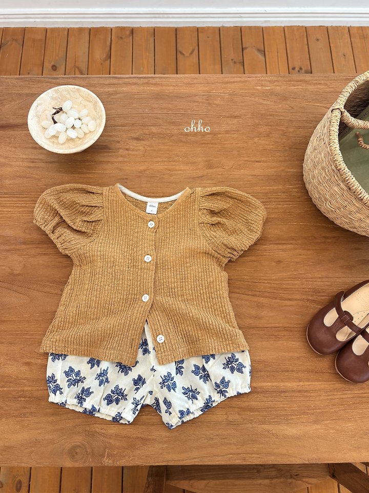 Ohho - Korean Children Fashion - #prettylittlegirls - Caramel Bloomer - 5