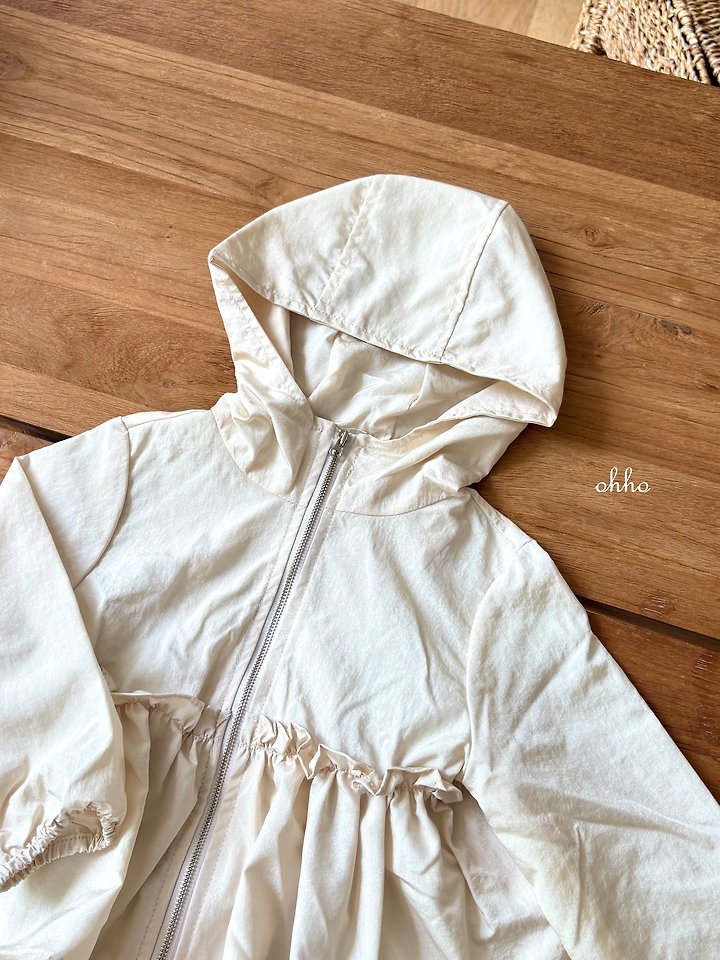 Ohho - Korean Children Fashion - #todddlerfashion - Summer Frill Windbreaker - 8