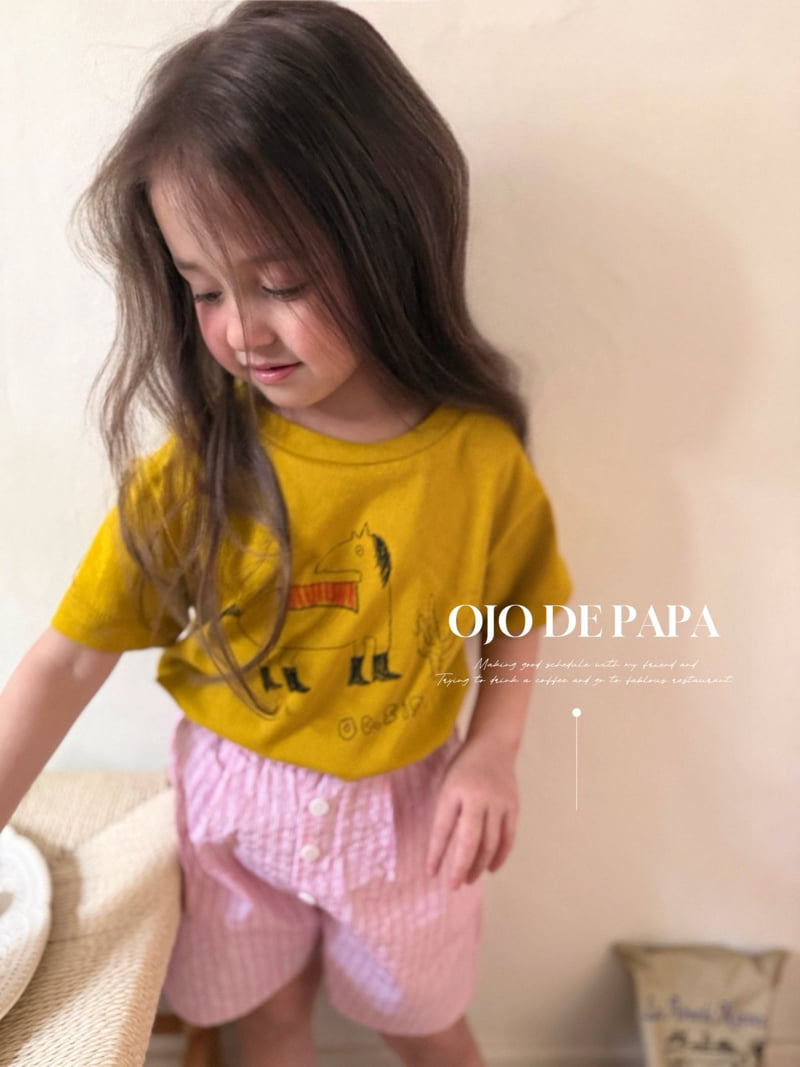 Ojodepapa - Korean Children Fashion - #Kfashion4kids - Oasis Tee - 12