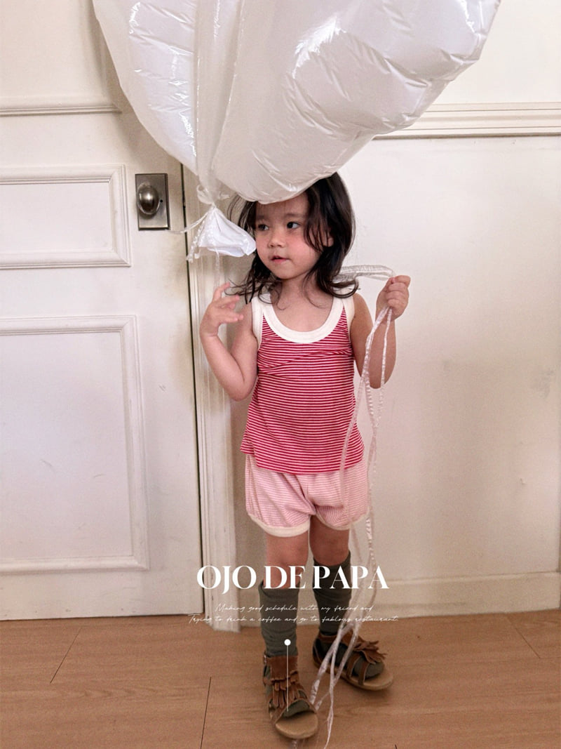 Ojodepapa - Korean Children Fashion - #childofig - Peanut Sleeveless Tee - 3