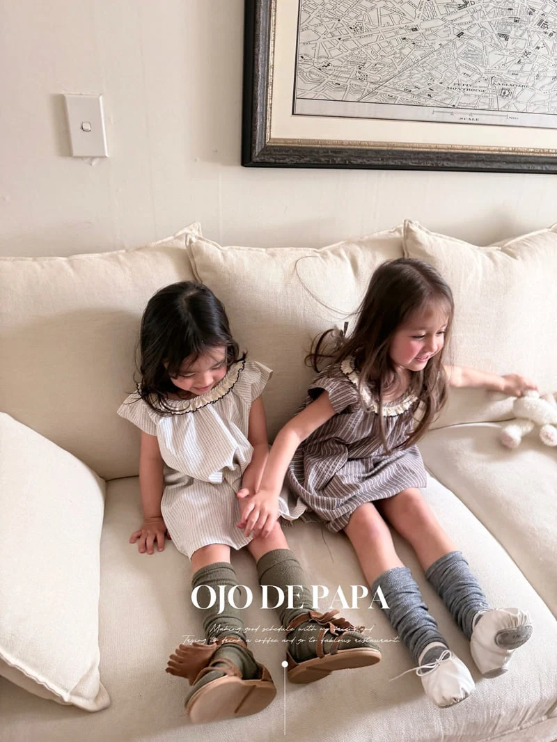 Ojodepapa - Korean Children Fashion - #prettylittlegirls - Caramel One-piece - 4