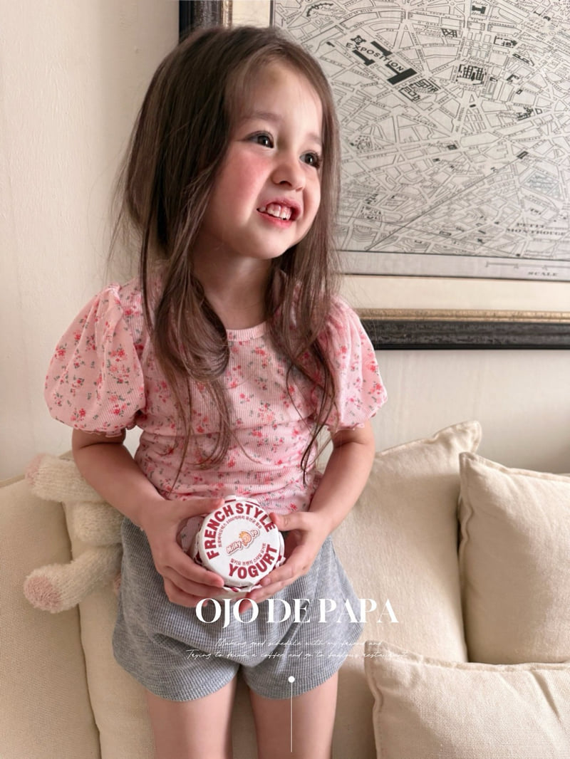 Ojodepapa - Korean Children Fashion - #designkidswear - Wildflower Tee - 4