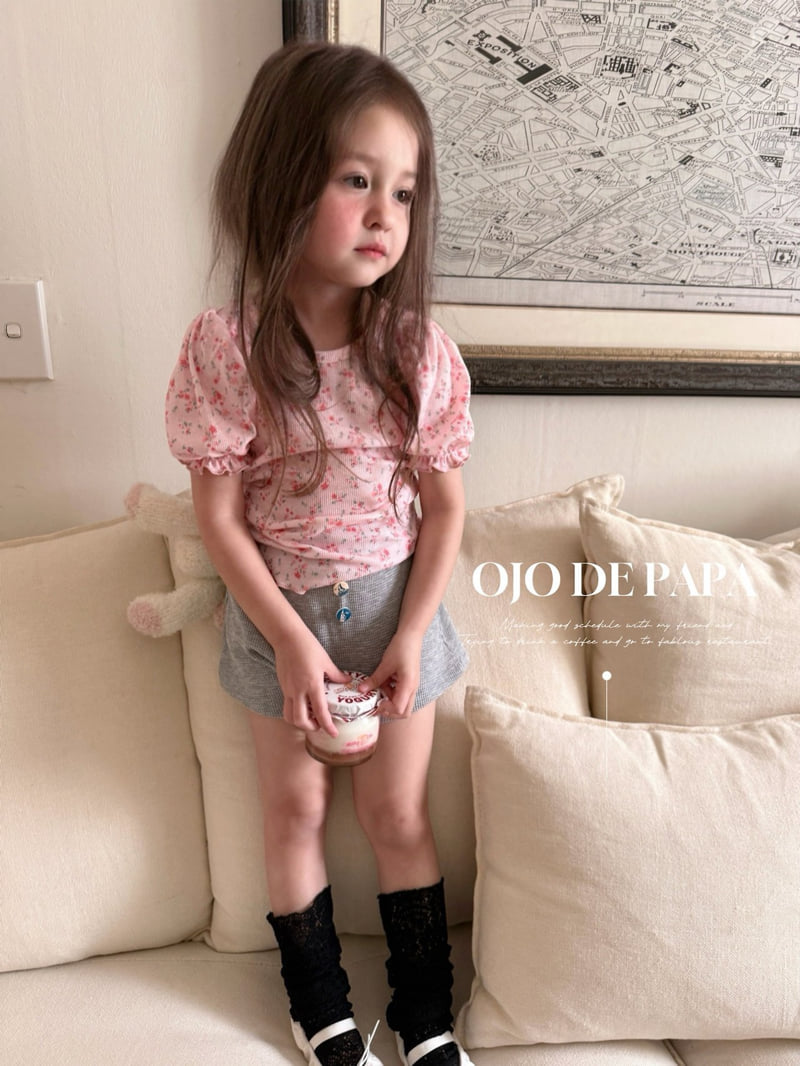 Ojodepapa - Korean Children Fashion - #fashionkids - Wildflower Tee - 5