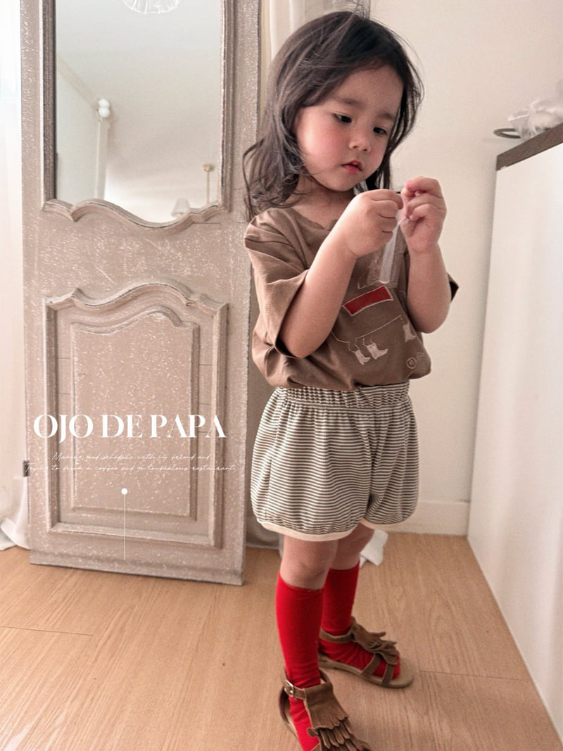 Ojodepapa - Korean Children Fashion - #kidsshorts - Oasis Tee - 9