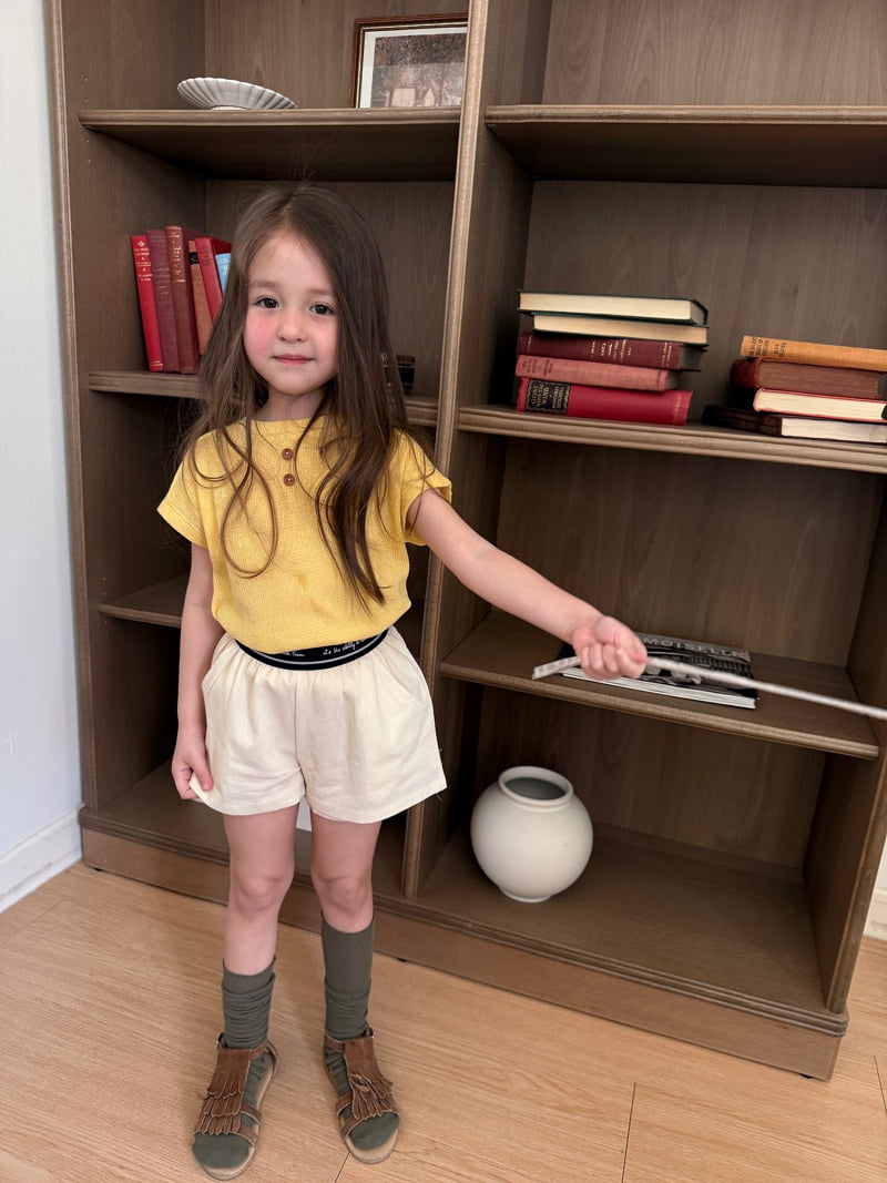 Ojodepapa - Korean Children Fashion - #kidsshorts - Oliver Tee - 6