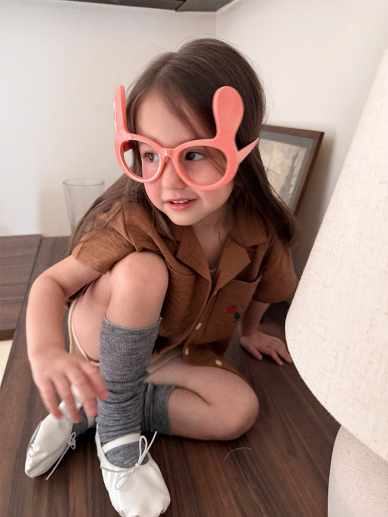 Ojodepapa - Korean Children Fashion - #kidsshorts - Strawberry Shirt - 7