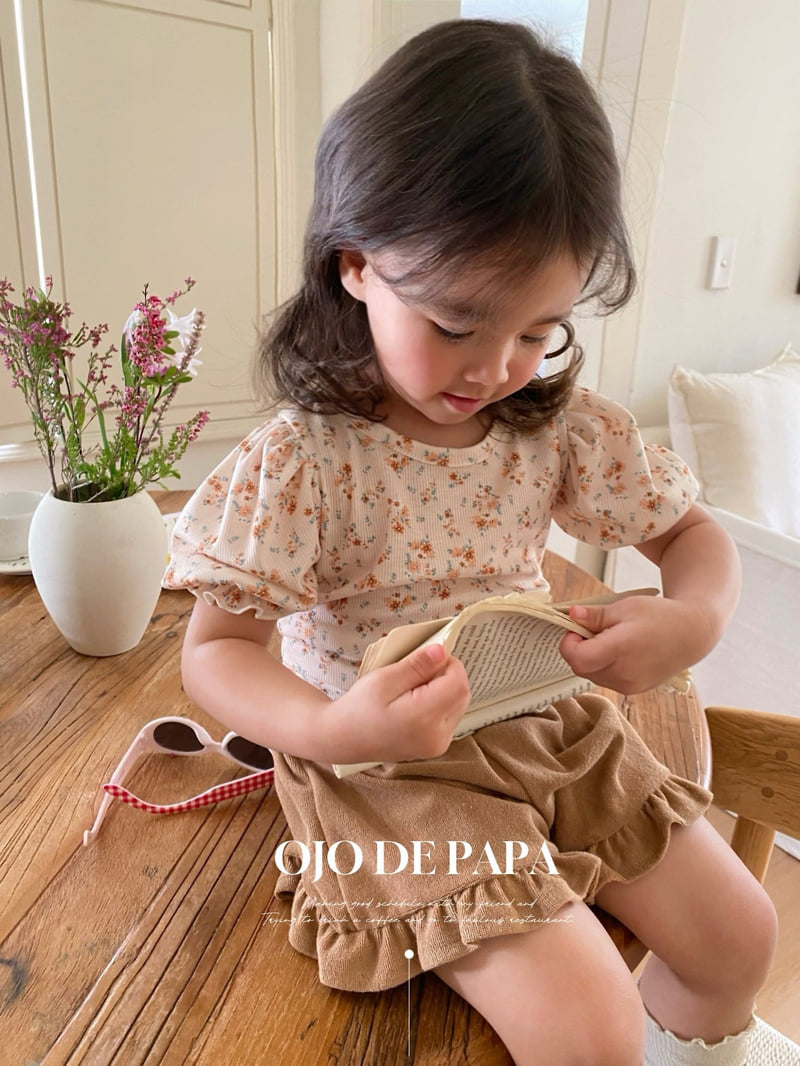 Ojodepapa - Korean Children Fashion - #magicofchildhood - Wildflower Tee - 11