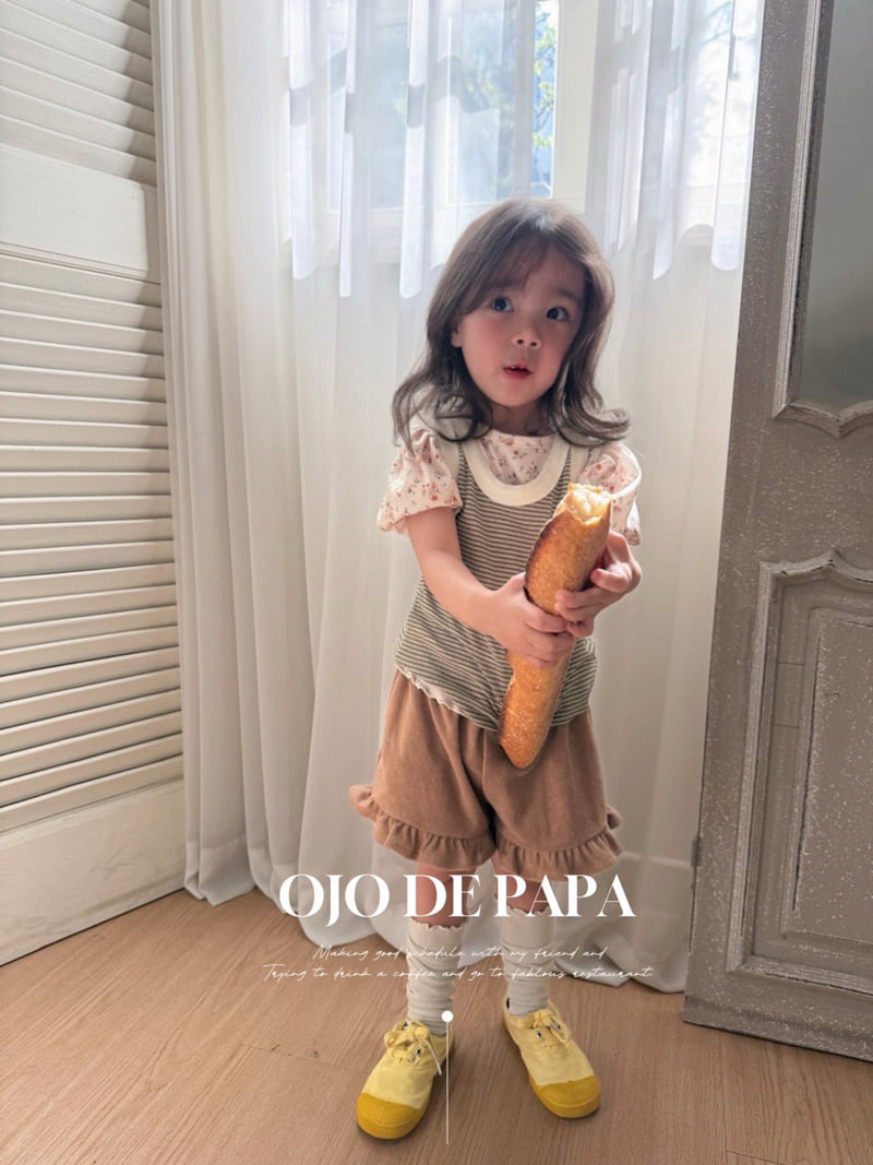 Ojodepapa - Korean Children Fashion - #magicofchildhood - Terry Frill Shorts - 9