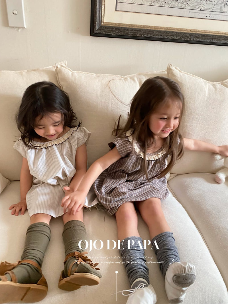 Ojodepapa - Korean Children Fashion - #prettylittlegirls - Caramel One-piece - 3